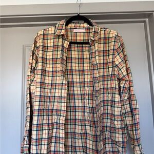 Urban Outfitters Multicolor Plaid Button-Down Shirt